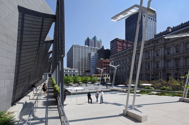 Old Post Office Plaza / Baird Sampson Neuert Architects - Square, Facade, Cityscape
