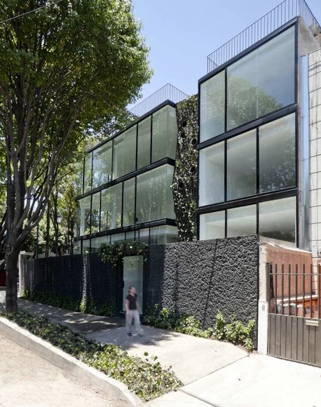 Michelet 50 / Dellekamp Arquitectos - Housing, Garden, Facade