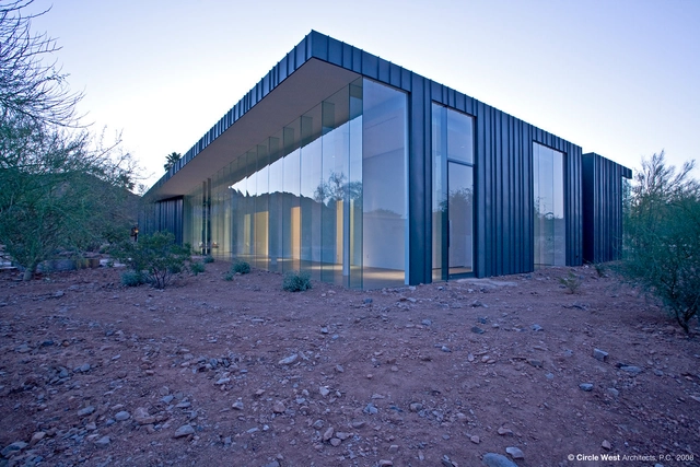 Desert House / Circle West Architects - Houses, Facade
