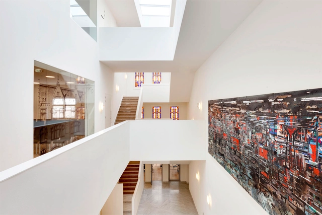 De Nieuwe Liefde / Wiel Arets Architects - Community Center, Handrail, Facade, Stairs