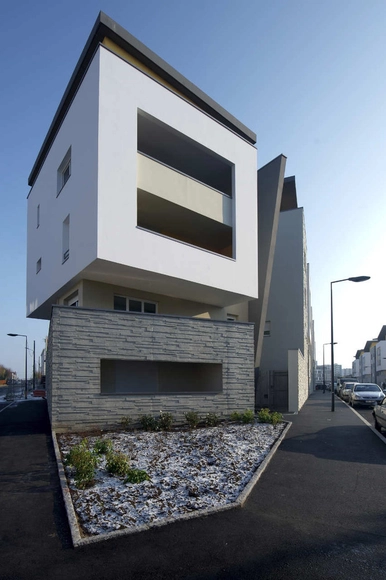 Social Housing in Angers / Studio Bellecour Architects - Social Housing, Facade