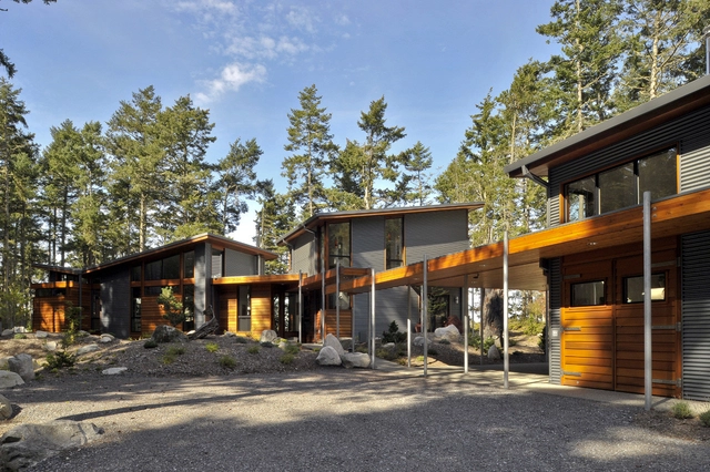 Lopez Island Residence / David Vandervort Architects - 独立住宅