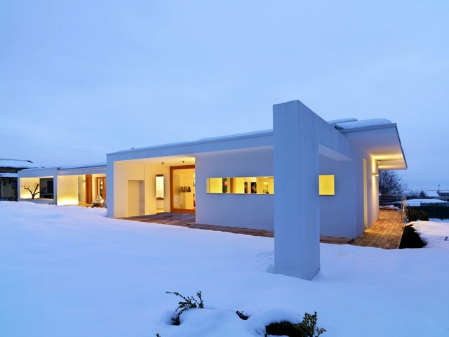 Horizontal Space House / Damilano Studio Architects - Houses, Facade, Door