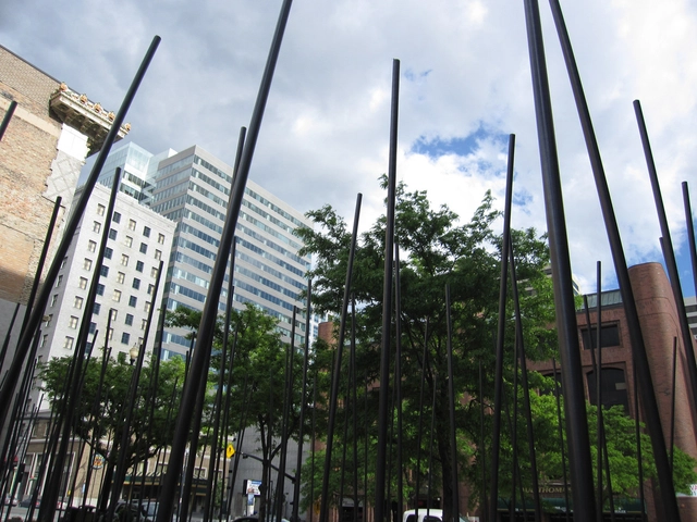 SWAY’D Interactive Public Art Installation / Daniel Lyman - Installations & Structures, Facade, Cityscape