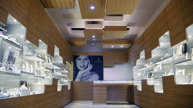珠宝商Franchise Zlatarne Celje的新概念商店 / OFIS arhitekti - 零售建筑