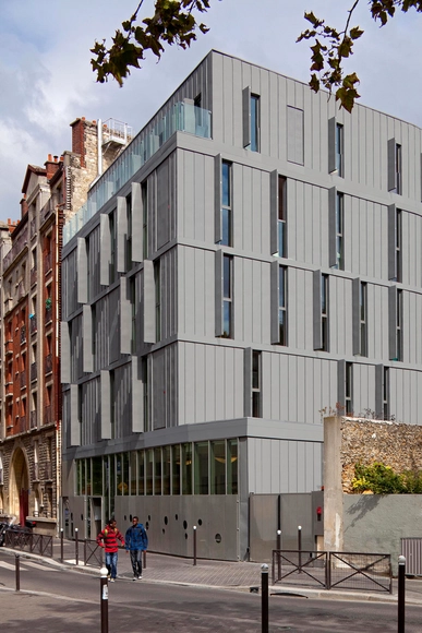 Olivier-Métra学校 / aasb_agence d’architecture suzelbrout - 中小学校