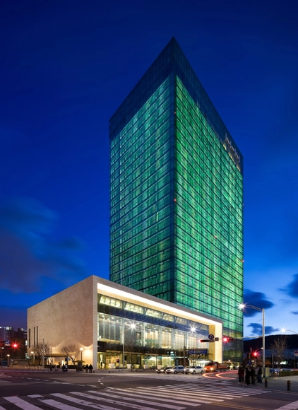 Next Human Network Green Factory / NBBJ in collaboration with Samoo Architects & Engineers - Office Buildings, Facade, Cityscape