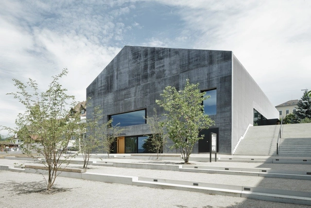 门内多夫社区大厅 / SAM Architekten und Partner AG - 社区中心