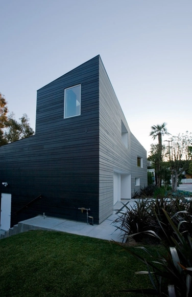 Twin Houses / Predock Frane Architects - Houses, Garden, Facade