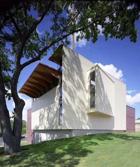 First Congregational Church, United Church of Christ Sanctuary / Constantine George Pappas AIA Architecture/Planning -          Churches, Facade