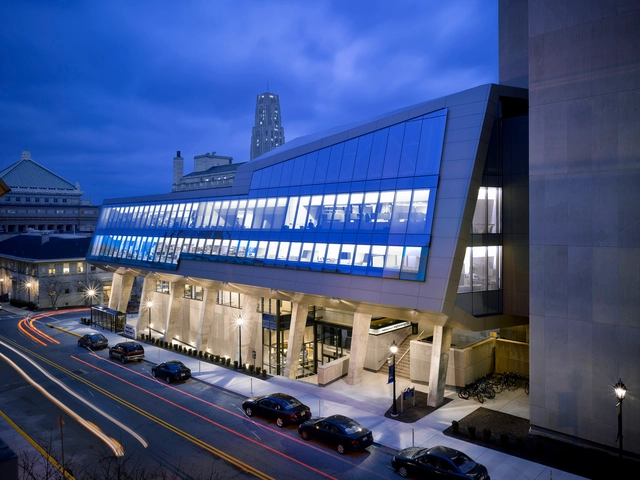 Mascaro Center for Sustainable Innovation / EDGE Studio, Nbbj - University, Facade