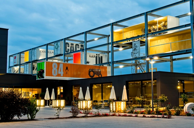 Genussregal Exhibition / BWM Architekten & Partner - Exhibition Center, Facade