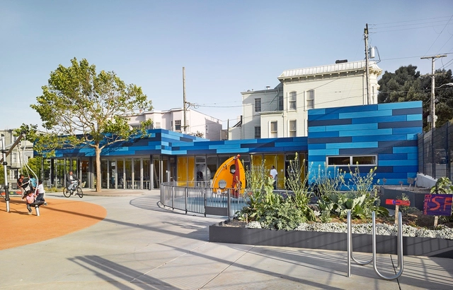 Hayes Valley Community Clubhouse / WRNS Studio - Housing, Facade