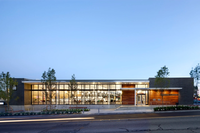 Kenmore Library / Weinstein A|U - Library, Facade