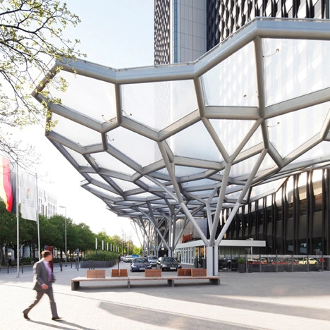 WestendGate / Just Burgeff architekten + a3lab - Pavilion, Facade, Beam