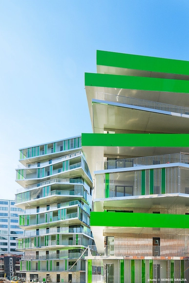 Villiot-Rapée Apartments / HAMONIC + MASSON - Apartments, Facade