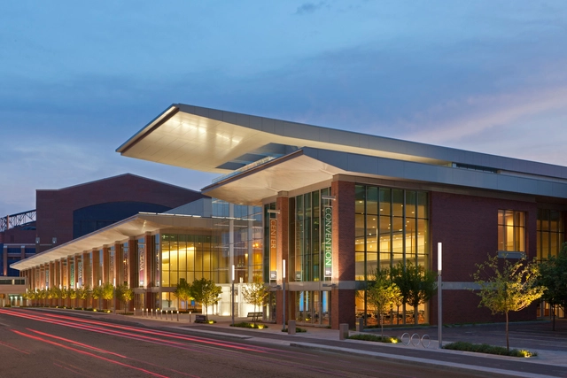 Indiana Convention Center Expansion / RATIO Architects - Community Center, Facade, Door