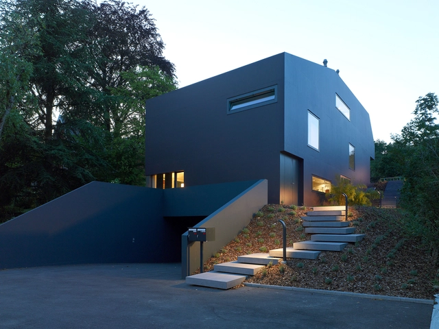 Schuler Villa / andrea pelati architecte - Houses, Facade, Stairs