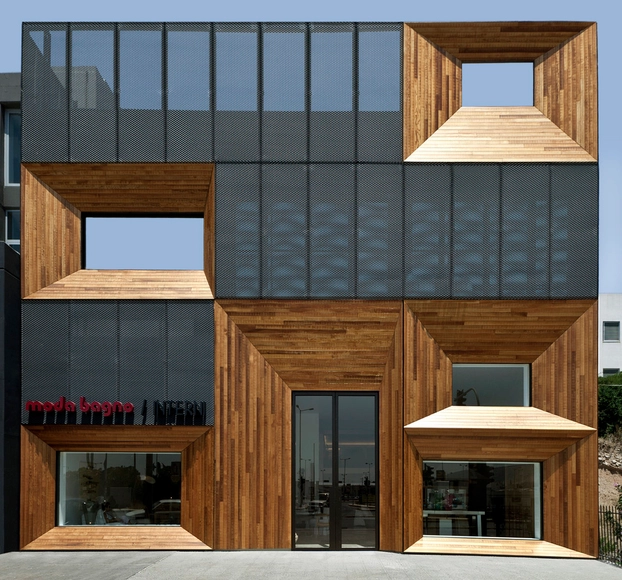 Moda Bagno-interni Store / k-studio - Store, Facade, Door