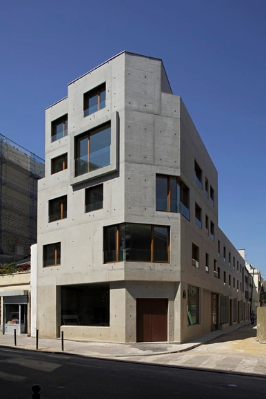 Rue du Nord / Charles-Henri Tachon - Housing, Facade