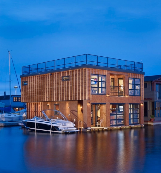 Float Home / Designs Northwest Architects - 独立住宅