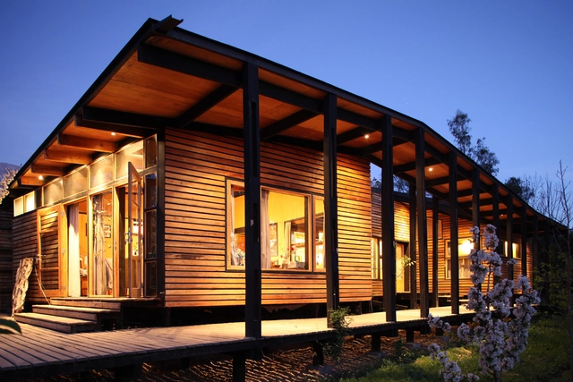 Lo Cañas House / Francisco Abarca and Camilo Palma - Houses, Beam, Facade