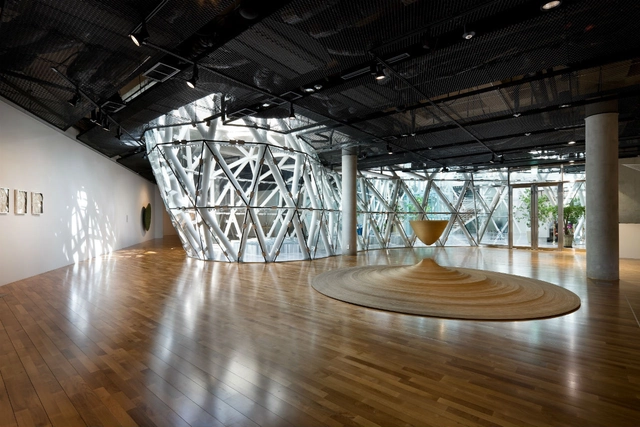 Asan Institute for Policy Studies / IARC Architects - Institute, Beam