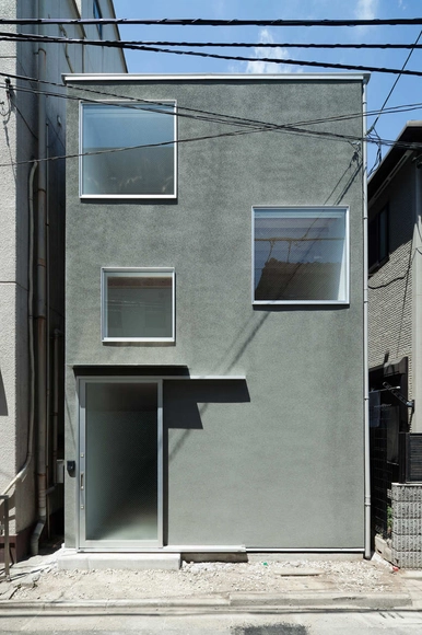 Urban Hut / Takehiko Nez Architects - Houses, Facade, Door, Stairs