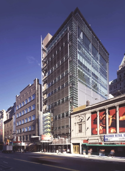 Flashback: The New 42nd Street Studios / Platt Byard Dovell White Architects - Theaters & Performance , Facade, Cityscape