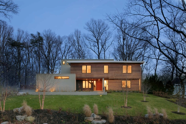 Lakefront Residence / Moore Architects - Houses, Garden, Door, Facade