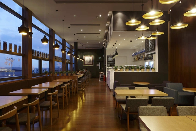 Pass Plus Cafe / Imagine Native - Coffee Shop, Table, Lighting, Chair