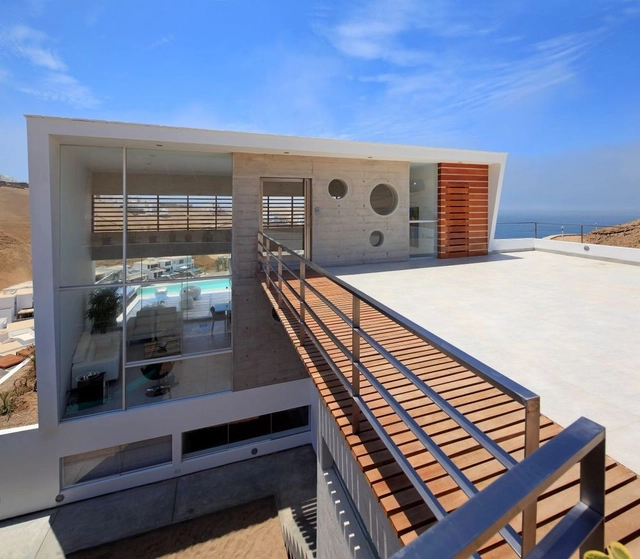 海滨别墅 E-3 / Vértice Arquitectos - 独立住宅