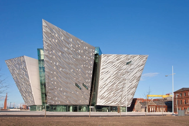 Titanic Belfast / CivicArts & Todd Architects - Visual Arts Center, Facade