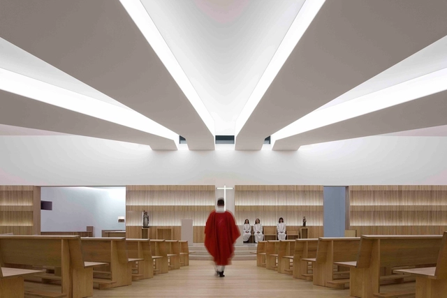 Nossa Senhora das Necessidades Church / Célia Faria + Inês Cortesão - 教堂