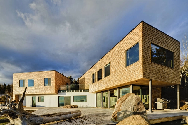 Malbaie VI Maree Basse / MU Architecture - 独立住宅