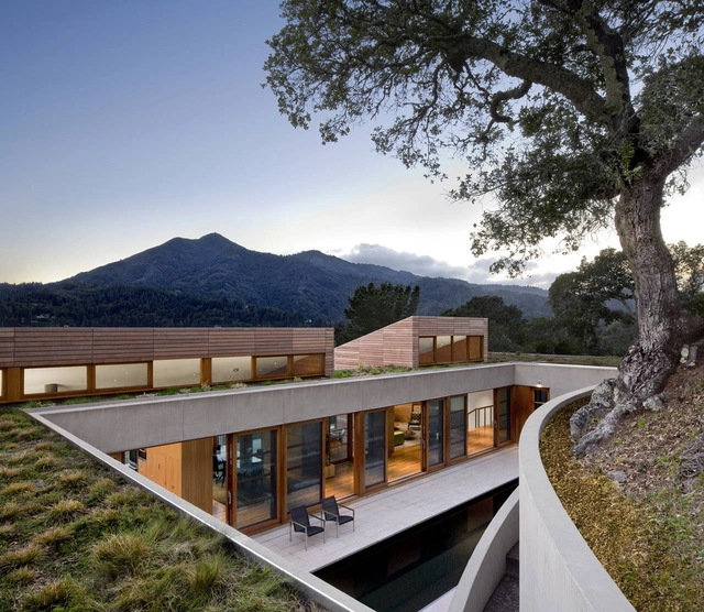 Kentfield 山坡住宅 / Turnbull Griffin Haesloop Architects - 独立住宅