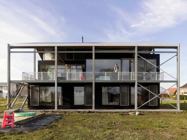 House Van Colen at Wingene / Compagnie O Architects - Houses, Facade