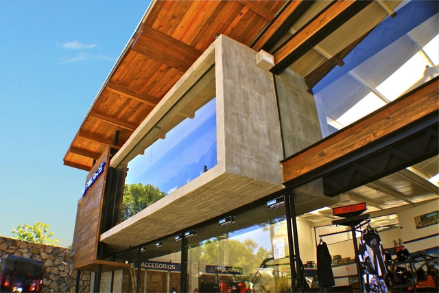 Polaris / sobrado + ugalde - Otras Estructuras, Fachada, Fijación Vigas