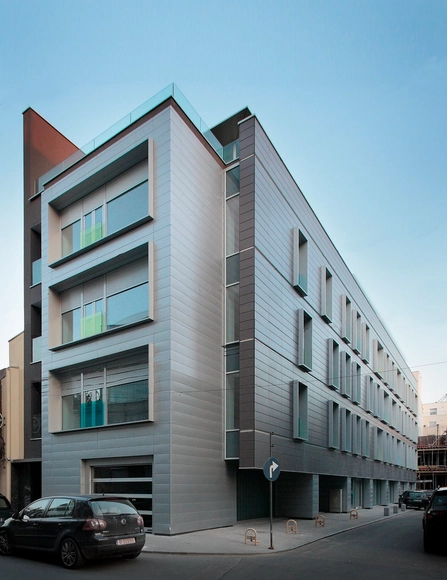 Apartment Building on G.Călinescu Street / Westfourth Architecture - Apartments, Facade