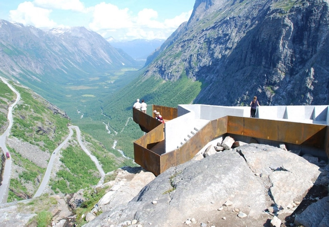 Ruta Nacional de Turismo Trollstigen  / Reiulf Ramstad Architects - Puente Peatonal