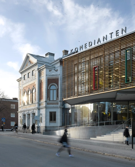 Komedianten Cultural Center / Nyréns Arkitektkontor - 图书馆