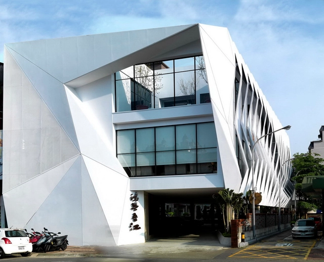 鸿筑售楼中心 / Lab Modus - 商业建筑