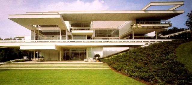 AD Classics: Bass Residence / Paul Rudolph - Houses, Door, Facade, Stairs