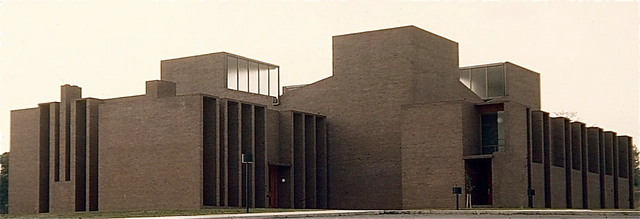 AD Classics: First Unitarian Church of Rochester / Louis Kahn -          Churches, Facade