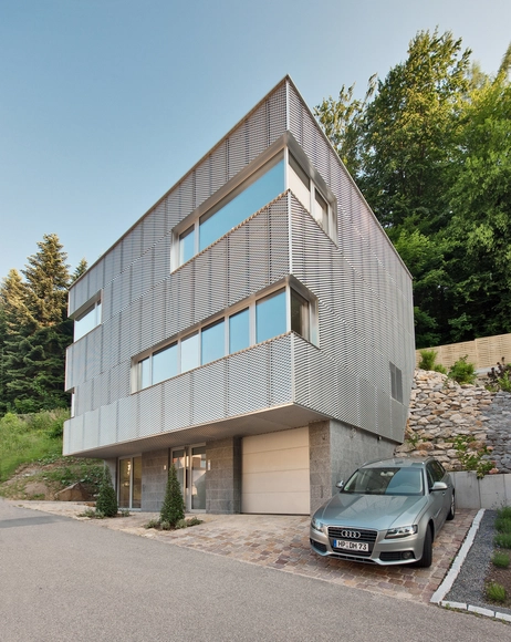 Reflecting Cube / Helwig Haus + Raum Planungs GmbH - Houses, Facade
