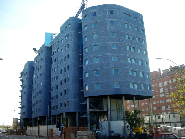 In Progress: Vallecas Housing / CRAB Studio - Housing, Facade