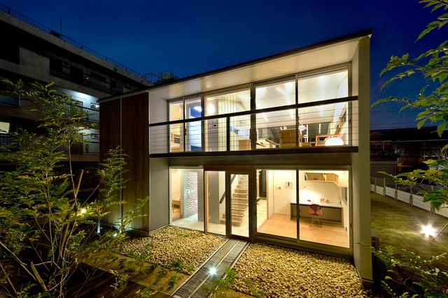 IO / Osamu Morishita - Houses, Garden, Facade, Door