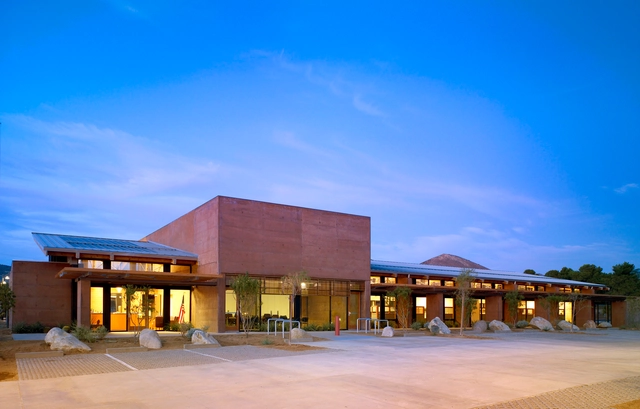 Mojave Rivers Ranger Station / Marcy Wong Donn Logan Architects - Security, Facade