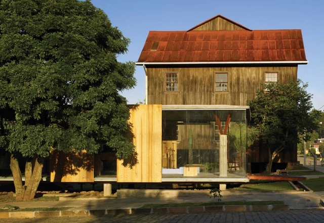 Museo del Pan - Antiguo Molino de  / Brasil Arquitetura - Museo, Fachada