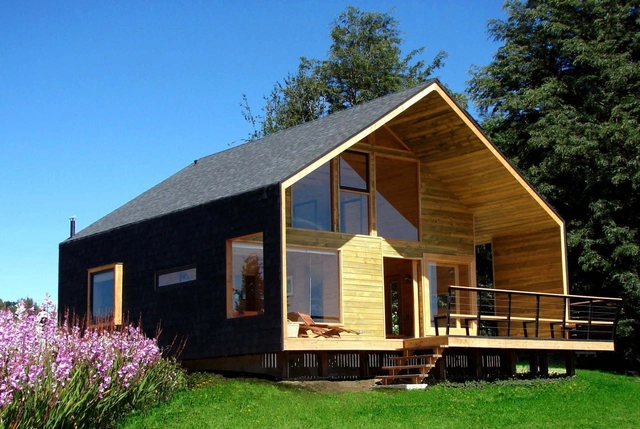 Cabaña Bascuñan / Matías Silva Arquitectos - Casas, Fachada